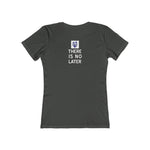 Load image into Gallery viewer, The Stock Market Is Not The Economy White Box Women&#39;s Tee
