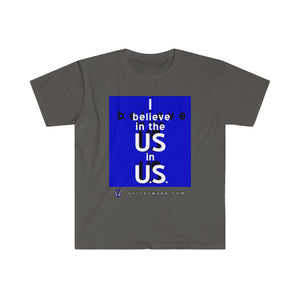 I Believe In Us Blue Box Men's Tee