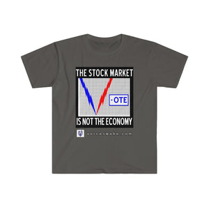 The Stock Market Is Not The Economy Black Box Men's Tee