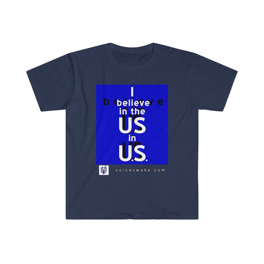 I Believe In Us Blue Box Men's Tee