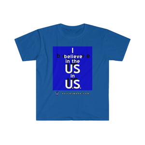 I Believe In Us Blue Box Men's Tee